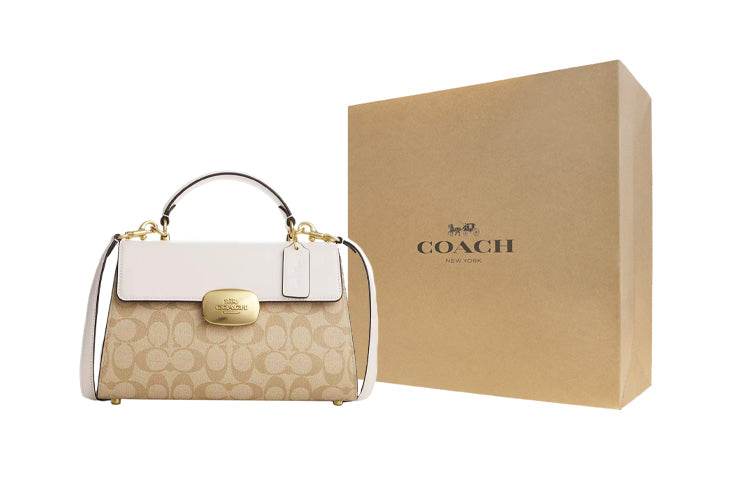 Сумка женская Coach Eliza 27 Classic Old Flower Oval - Boxette Shop